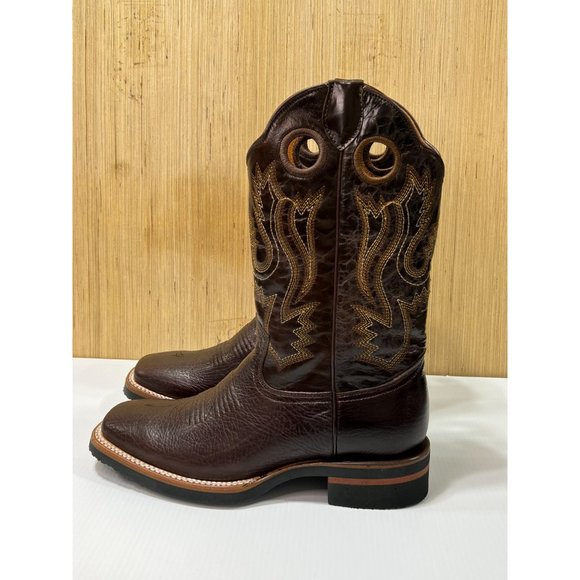 Arles Wester Collection - Men\'s Leather Shoulder Boots - Brown - # 8
